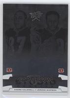 Andre Caldwell, Jerome Simpson #/1,000