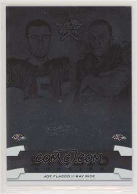 2008 Leaf Rookies & Stars - Studio Rookies Combos #SRC-7 - Joe Flacco, Ray Rice /1000 [EX to NM]