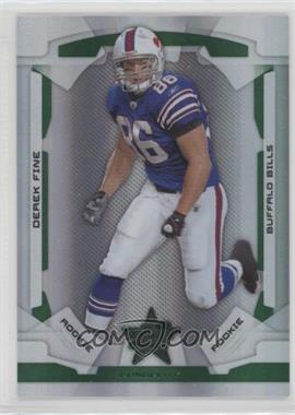 2008 Leaf Rookies & Stars Longevity - [Base] - Emerald #190 - Rookie - Derek Fine /49