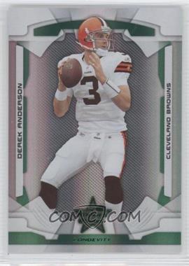 2008 Leaf Rookies & Stars Longevity - [Base] - Emerald #23 - Derek Anderson /49