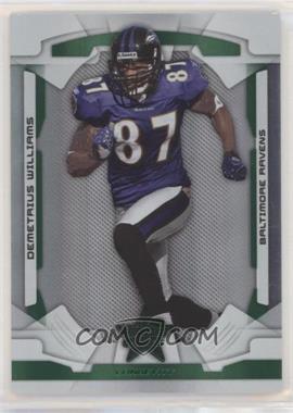 2008 Leaf Rookies & Stars Longevity - [Base] - Emerald #9 - Demetrius Williams /49