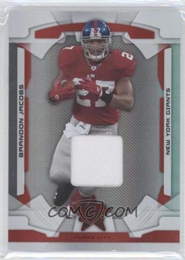 2008 Leaf Rookies & Stars Longevity - [Base] - Ruby Materials #65 - Brandon Jacobs /350