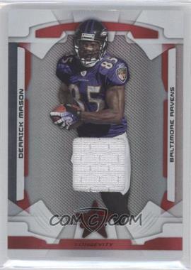 2008 Leaf Rookies & Stars Longevity - [Base] - Ruby Materials #8 - Derrick Mason /350