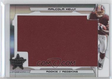 2008 Leaf Rookies & Stars Longevity - [Base] - SP Rookies Jumbo Jerseys [Memorabilia] #241 - Malcolm Kelly /50