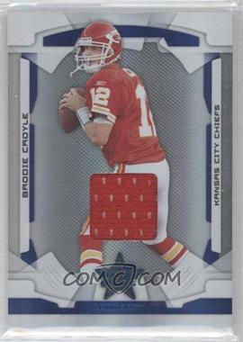 2008 Leaf Rookies & Stars Longevity - [Base] - Sapphire Materials #48 - Brodie Croyle /100