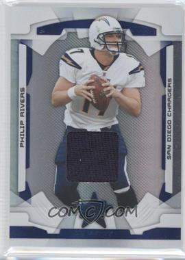 2008 Leaf Rookies & Stars Longevity - [Base] - Sapphire Materials #78 - Philip Rivers /100