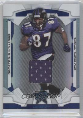 2008 Leaf Rookies & Stars Longevity - [Base] - Sapphire Materials #9 - Demetrius Williams /100