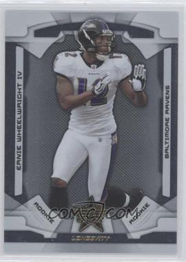 2008 Leaf Rookies & Stars Longevity - [Base] #137 - Rookie - Ernie Wheelwright IV /999