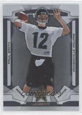 2008 Leaf Rookies & Stars Longevity - [Base] #168 - Rookie - Paul Smith /999