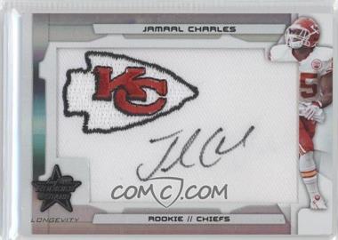 2008 Leaf Rookies & Stars Longevity - [Base] #226 - SP Rookie Jumbo - Jamaal Charles /10