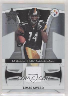 2008 Leaf Rookies & Stars Longevity - Dress for Success Materials - Shoes #DS-11 - Limas Sweed /20