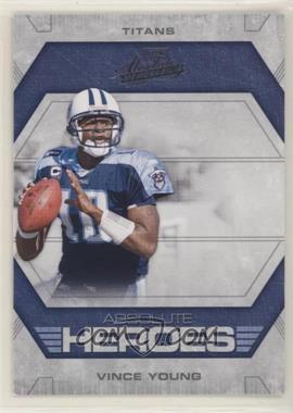 2008 Playoff Absolute Memorabilia - Absolute Heroes #AH-2 - Vince Young /250