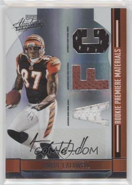 2008 Playoff Absolute Memorabilia - [Base] - Die-Cut AFC/NFC Signatures #272 - Rookie Premiere Materials - Andre Caldwell /25