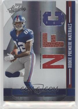 2008 Playoff Absolute Memorabilia - [Base] - Die-Cut AFC/NFC #258 - Rookie Premiere Materials - Mario Manningham /199