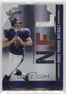 2008 Playoff Absolute Memorabilia - [Base] - Die-Cut NFL #270 - Rookie Premiere Materials - Joe Flacco /199