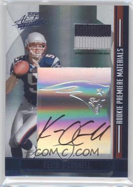 2008 Playoff Absolute Memorabilia - [Base] - Embossed Hologram Team Logo Prime Signatures #261 - Rookie Premiere Materials - Kevin O'Connell /15