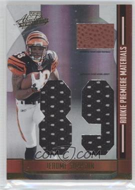 2008 Playoff Absolute Memorabilia - [Base] - Jumbo Die-Cut Jersey Number Football #263 - Rookie Premiere Materials - Jerome Simpson /100