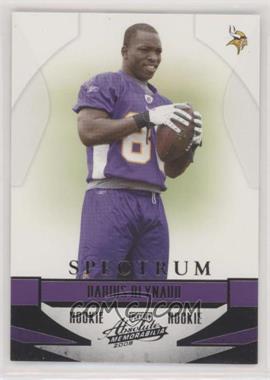 2008 Playoff Absolute Memorabilia - [Base] - Spectrum Black #173 - Darius Reynaud /100