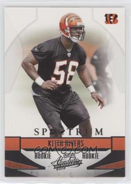 2008 Playoff Absolute Memorabilia - [Base] - Spectrum Black #203 - Keith Rivers /100