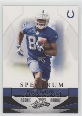 2008 Playoff Absolute Memorabilia - [Base] - Spectrum Black #228 - Pierre Garcon /100