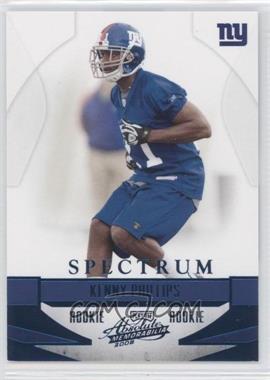 2008 Playoff Absolute Memorabilia - [Base] - Spectrum Blue #206 - Kenny Phillips /250