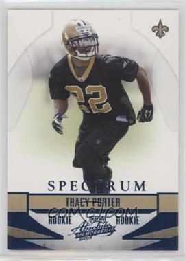 2008 Playoff Absolute Memorabilia - [Base] - Spectrum Blue #244 - Tracy Porter /250