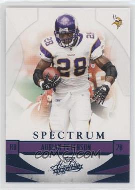 2008 Playoff Absolute Memorabilia - [Base] - Spectrum Blue #85 - Chester Taylor /250