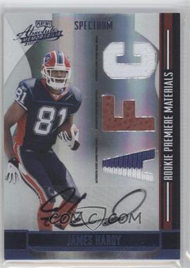 2008 Playoff Absolute Memorabilia - [Base] - Spectrum Die-Cut AFC/NFC Prime Signatures #273 - Rookie Premiere Materials - James Hardy /10