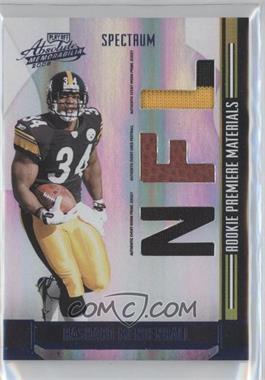 2008 Playoff Absolute Memorabilia - [Base] - Spectrum Die-Cut NFL Prime #267 - Rookie Premiere Materials - Rashard Mendenhall /100