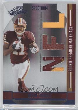 2008 Playoff Absolute Memorabilia - [Base] - Spectrum Die-Cut NFL Prime #280 - Rookie Premiere Materials - Devin Thomas /100