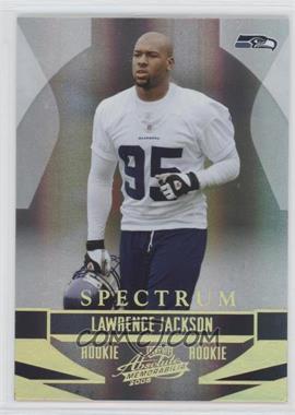 2008 Playoff Absolute Memorabilia - [Base] - Spectrum Gold Autographs #210 - Lawrence Jackson /25