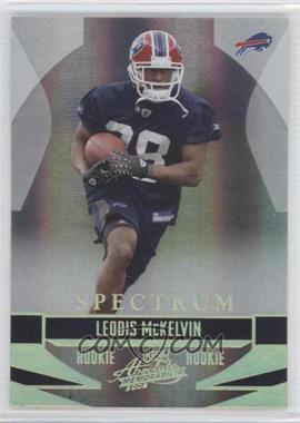 2008 Playoff Absolute Memorabilia - [Base] - Spectrum Gold #211 - Leodis McKelvin /25