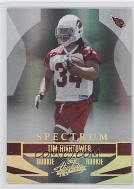 2008 Playoff Absolute Memorabilia - [Base] - Spectrum Gold #243 - Tim Hightower /25