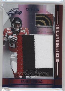 2008 Playoff Absolute Memorabilia - [Base] - Spectrum Jumbo Football #265 - Rookie Premiere Materials - Harry Douglas /10