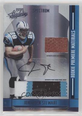 2008 Playoff Absolute Memorabilia - [Base] - Spectrum Jumbo Prime Football Signatures #253 - Rookie Premiere Materials - Jonathan Stewart /10