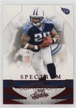 2008 Playoff Absolute Memorabilia - [Base] - Spectrum Red #142 - LenDale White