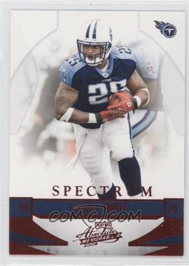 2008 Playoff Absolute Memorabilia - [Base] - Spectrum Red #142 - LenDale White