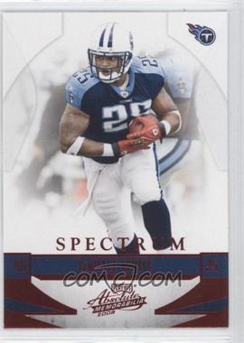 2008 Playoff Absolute Memorabilia - [Base] - Spectrum Red #142 - LenDale White