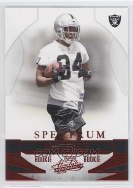 2008 Playoff Absolute Memorabilia - [Base] - Spectrum Red #159 - Arman Shields