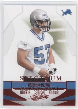 2008 Playoff Absolute Memorabilia - [Base] - Spectrum Red #196 - Jordon Dizon