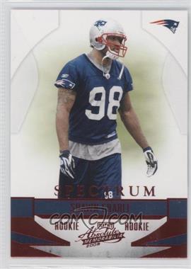 2008 Playoff Absolute Memorabilia - [Base] - Spectrum Red #237 - Shawn Crable