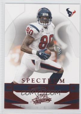 2008 Playoff Absolute Memorabilia - [Base] - Spectrum Red #61 - Andre Johnson