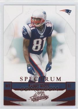 2008 Playoff Absolute Memorabilia - [Base] - Spectrum Red #89 - Randy Moss