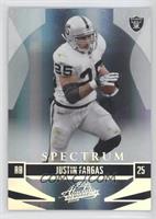 Justin Fargas #/100