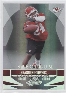 2008 Playoff Absolute Memorabilia - [Base] - Spectrum Silver #161 - Brandon Flowers /100