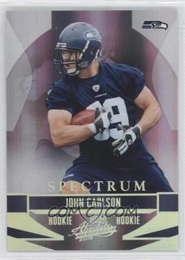 2008 Playoff Absolute Memorabilia - [Base] - Spectrum Silver #194 - John Carlson /100