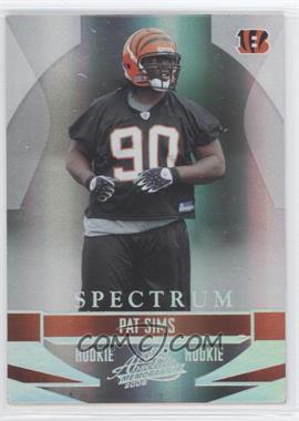 2008 Playoff Absolute Memorabilia - [Base] - Spectrum Silver #223 - Pat Sims /100