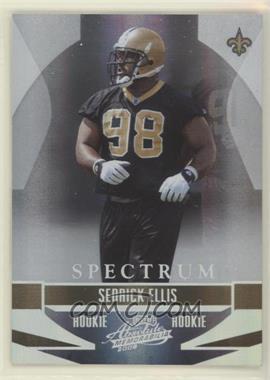 2008 Playoff Absolute Memorabilia - [Base] - Spectrum Silver #236 - Sedrick Ellis /100