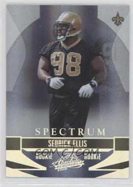 2008 Playoff Absolute Memorabilia - [Base] - Spectrum Silver #236 - Sedrick Ellis /100