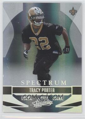 2008 Playoff Absolute Memorabilia - [Base] - Spectrum Silver #244 - Tracy Porter /100